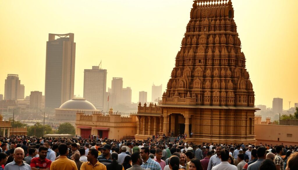 influência global da Índia