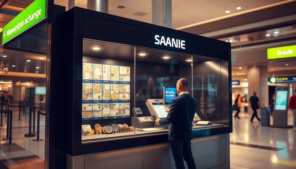 câmbio moeda estrangeira