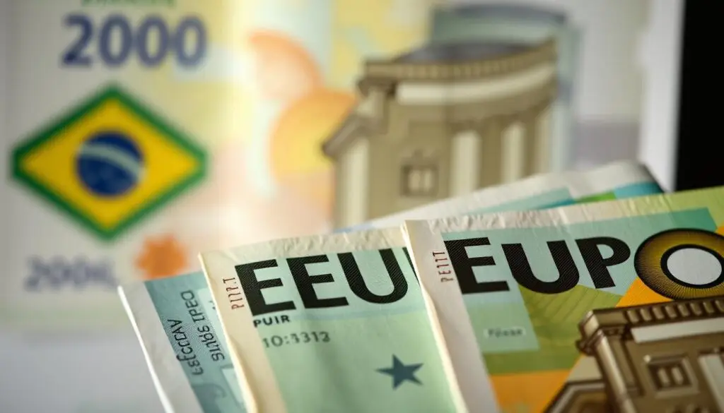 taxa de câmbio euro